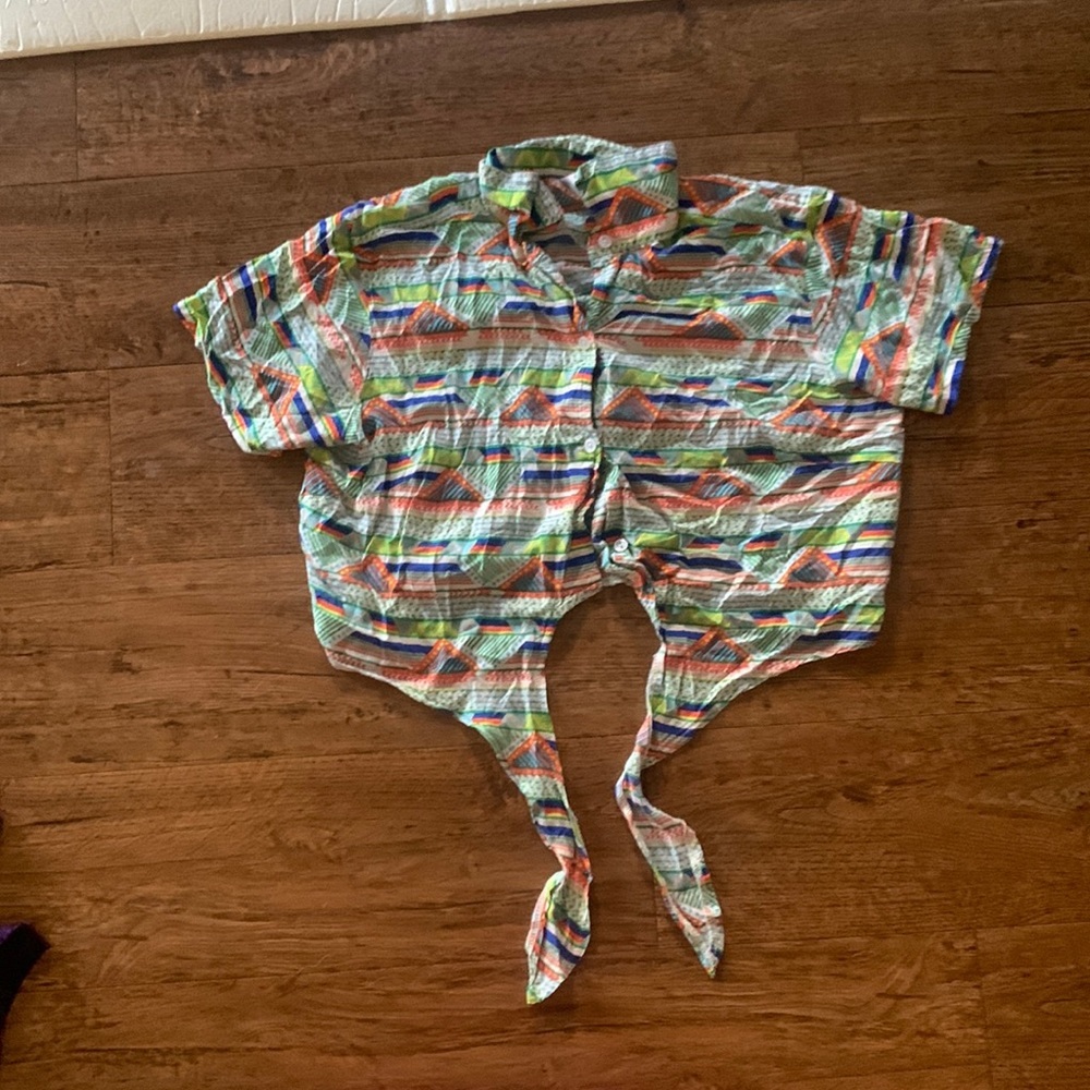 American Apparel geometric Top​